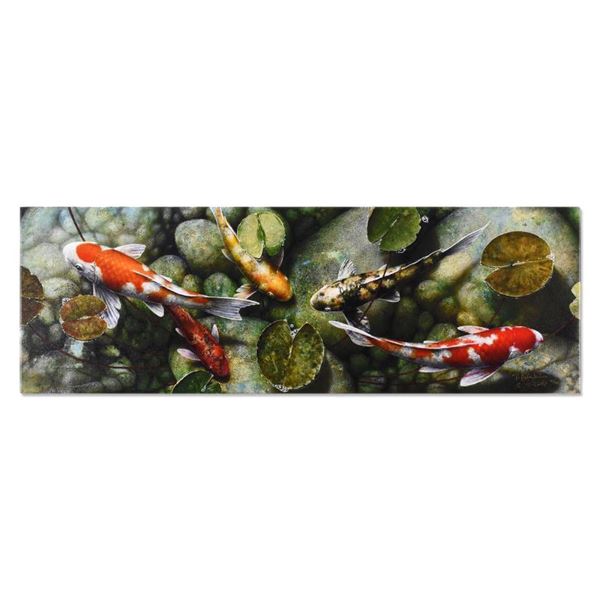 Terry Gilecki  Mothers Of Pearl  Limited Edition Giclee On Canvas