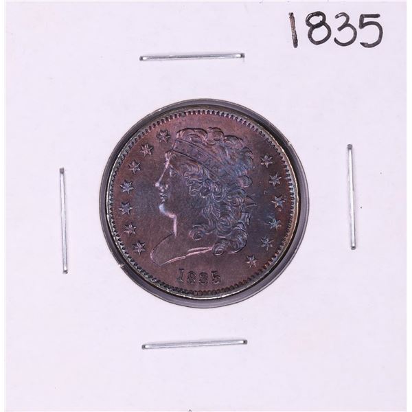 1835 Classic Head Half Cent Coin