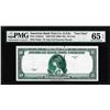 1929 10 Unit American Bank Note Co. "Test Note" PMG Gem Uncirculated 65EPQ
