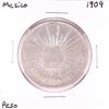 1909 Mexico Un Peso Silver Coin