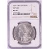 1879-S Rev of 78 Top-100 $1 Morgan Silver Dollar Coin NGC MS60