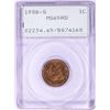 1908-S Indian Head Cent Coin PCGS MS65RD Old Green Rattler Holder