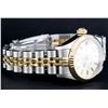 Image 9 : Rolex Ladies Two Tone White Index Datejust Wristwatch