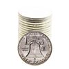 Image 2 : Roll of (20) Brilliant Uncirculated 1963-D Franklin Half Dollar Coins