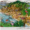 Image 3 : Charles Fazzino "Our Caribbean Vacation" Limited Edition Serigraph On Paper