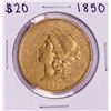 Image 1 : 1850 $20 Liberty Head Double Eagle Gold Coin