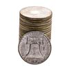 Image 2 : Roll of (20) Brilliant Uncirculated 1956 Franklin Half Dollar Coins
