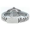 Image 6 : Rolex Ladies Stainless Steel Mother Of Pearl Diamond Quickset Datejust Wristwatch
