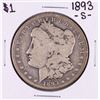 Image 1 : 1893-S $1 Morgan Silver Dollar Coin