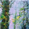 Image 2 : Thomas Leung "Summer Woods" Original Oil Painting On Canvas