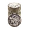 Image 2 : Roll of (20) Assorted Date Walking Liberty Half Dollar Coins Circulated