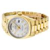 Image 8 : Rolex Men's 18KT Yellow Gold Diamond Quickset President Wristwatch