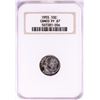 Image 1 : 1955 Proof Roosevelt Dime Coin NGC PF67 Cameo Old Fatty Holder Nice Toning