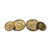 Image 1 : Pair of Fancy Mercury Dime and Standing Liberty Cufflinks