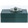 Image 8 : Rolex Ladies Stainless Steel Diamond & Emerald Datejust Wristwatch With Rolex Box