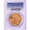 1924 $20 St. Gaudens Double Eagle Gold Coin PCGS MS64