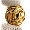 Image 2 : Chanel Gold CC Circle Earrings