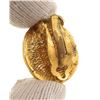 Image 6 : Chanel Gold CC Pearl Disc Earring