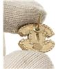 Image 4 : Chanel Gold CC Earrings