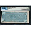 Image 2 : 1864 $10 T-68 Confederate PMG 50EPQ