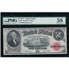 Image 1 : 1917 $2 Legal Tender Note PMG 58