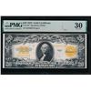Image 1 : 1922 $20 Gold Certificate PMG 30