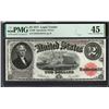 Image 1 : 1917 $2 Legal Tender Note PMG 45