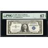 Image 1 : 1957 $1 Silver Certificate PMG 67EPQ