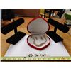 Image 3 : Necklace and Earings In Heart Shaped Box W/ 2 Display Stands
