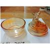 Image 4 : Terrier Peach Colored Glass Dish
