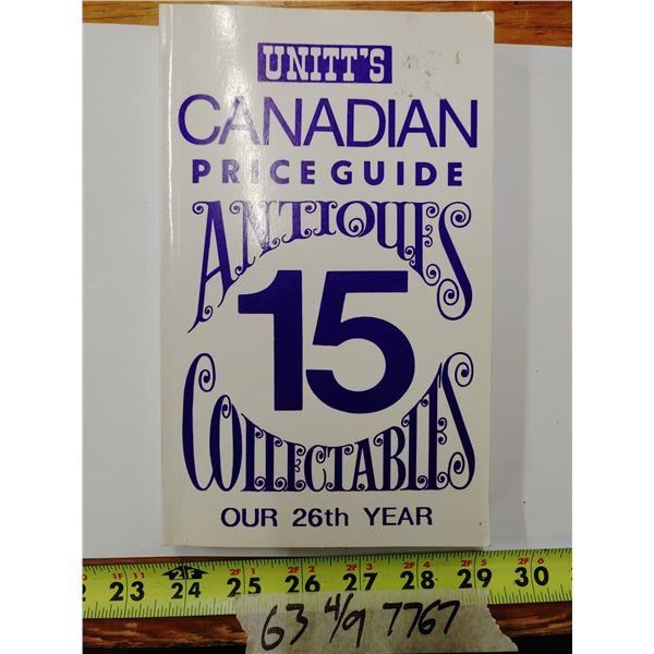 Canadian Antiques Price Guide