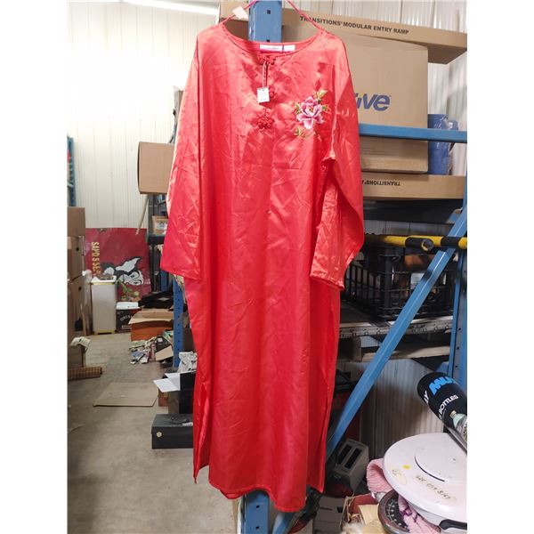 Red Chinese Style Dress