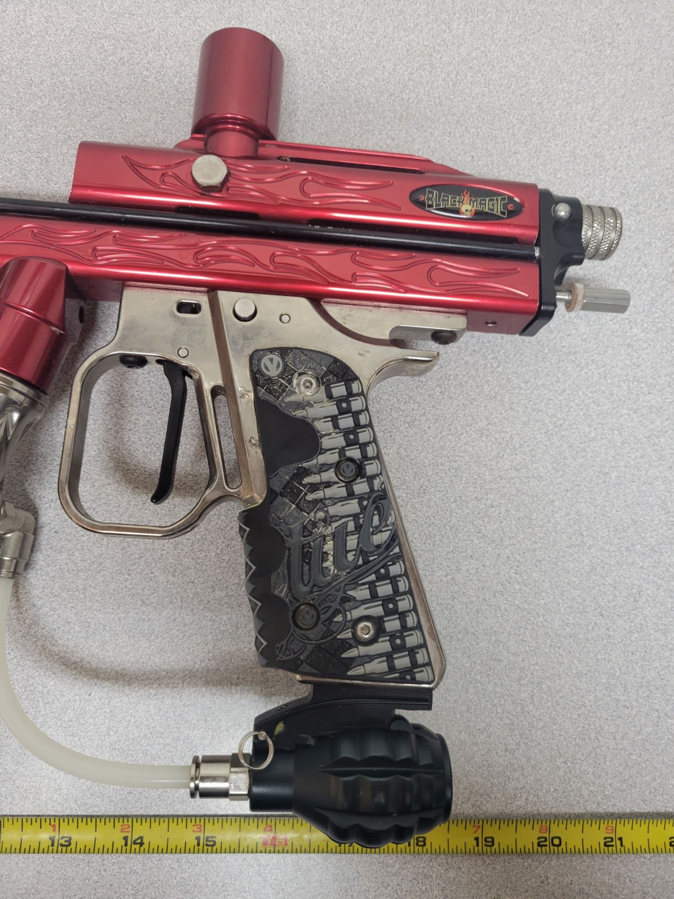 WGP 'Black Magic' pump action auto cocker paintball marker