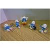 Image 3 : 5 Small Smurf Figures