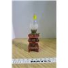 Image 1 : Small Red Stove Oil Lamp