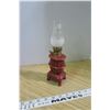 Image 2 : Small Red Stove Oil Lamp