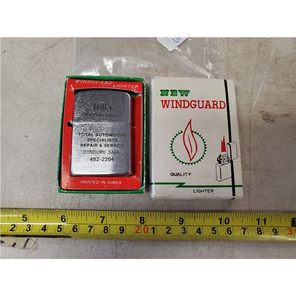 WINDGUARD LIGHTER "BILL'S SERVICE CENTER" DUNDURN, SASK