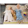 Image 1 : THREE OLD DOLLS