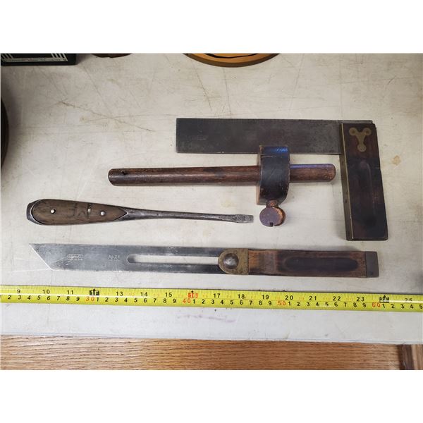 LOT OF VINTAGE HAND TOOLS