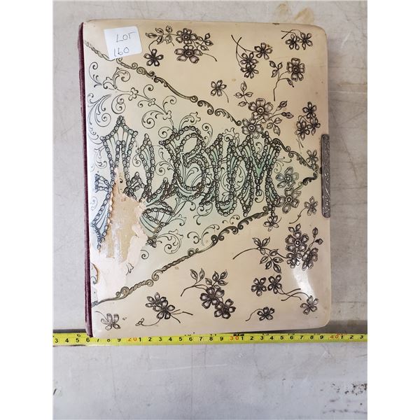 VINTAGE PHOTO ALBUM - WEDDING & PORTRAITS FROM 1900'S