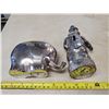 Image 2 : CLOWN & ELEPHANT PIGGY BANKS
