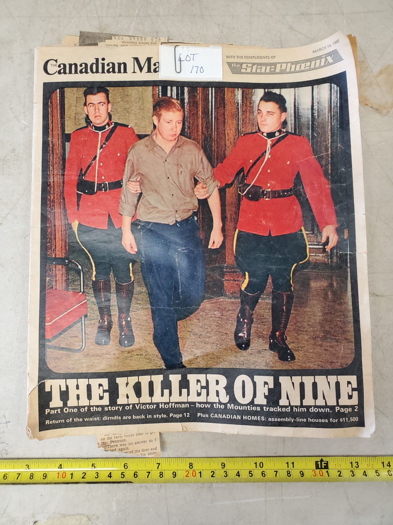 Shellake Massacre 1968 SHELL LAKE FAMILY MURDERS & ASSOCIATED NEWSPAPER REPORTS - Schmalz ...