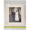 Image 1 : 1909 WEDDING PHOTO 12 X 14" COBURG, ONTARIO