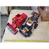 Image 1 : RADIO SHACK WILD RANGER REMOTE RACER (NO REMOTE) & MASSEY TOY COMBINE (INCOMPLETE)
