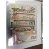 Image 1 : 5 X Canadian $100 Bills 1937, 1954, 1975, 1988, 2004