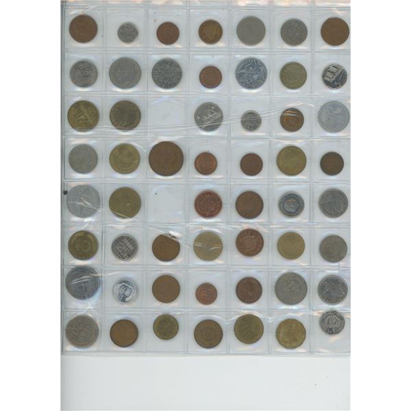 Binder of Misc. Coins and Tokens