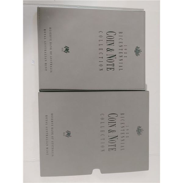 1988 Bicentennial Coin and Note Collection From the Royal Astralian Mint