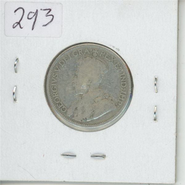 1916 Canadian Quarter