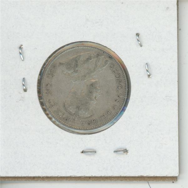 1929 Canadian Quarter