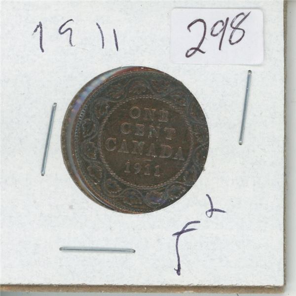 1911 Canadian Large Penny